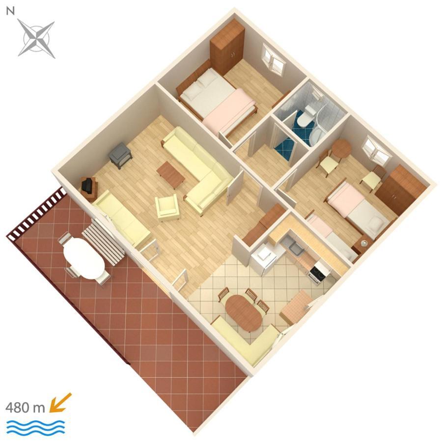 Apartments With A Parking Space Njivice, Krk - 5320 ภายนอก รูปภาพ
